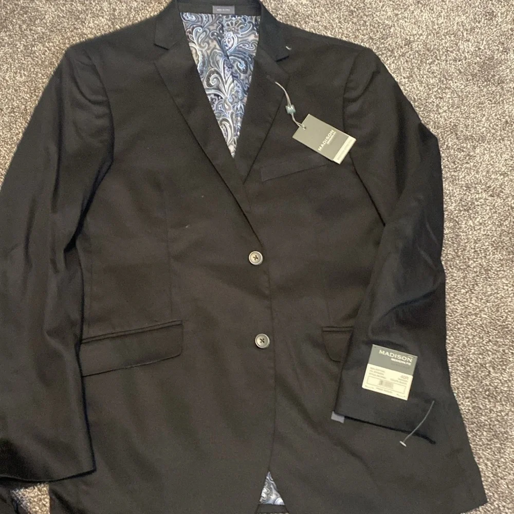 NEW Madison Mens black sport coat